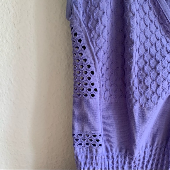 Free people Dress Lilac bodycon stretchy XS/s - Picture 8 of 9